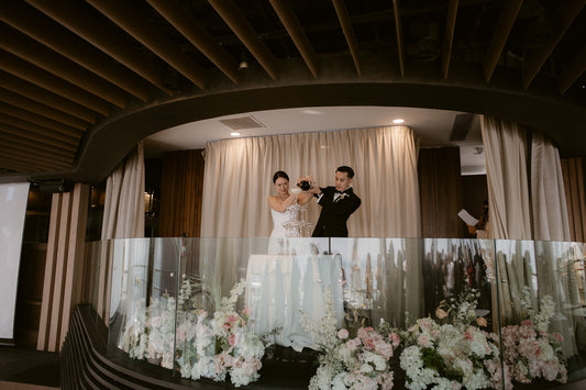 Elevating the Sky-High Celebration: Versatile Wedding Florals for Qianning & Kenneth at 1-Atico