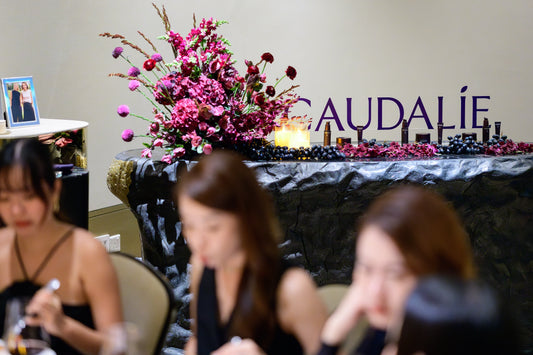 Caudalie Premier Cru Launch Dinner Styled by Studio Flourish