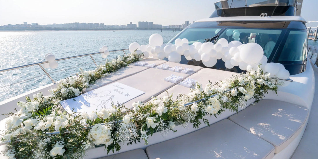 Yacht Wedding Proposal Package