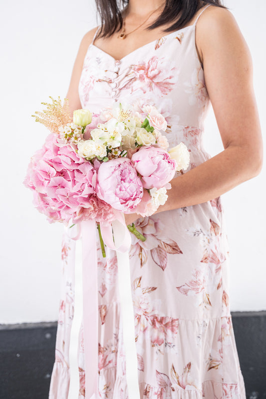 [ Seasonal ]  Peonies Bridal Bouquet